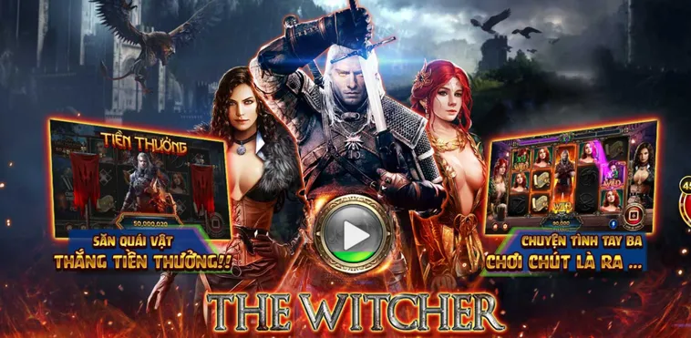 Khám Phá Nổ Hũ Witcher Wild Hunt Tại HitClub Đẳng Cấp Săn Thưởng Đỉnh Cao