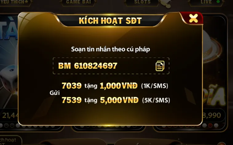 Kích Hoạt Số Điện Thoại Là Phương Pháp Bảo Mật An Toàn Tuyệt Đối Cho Người Chơi