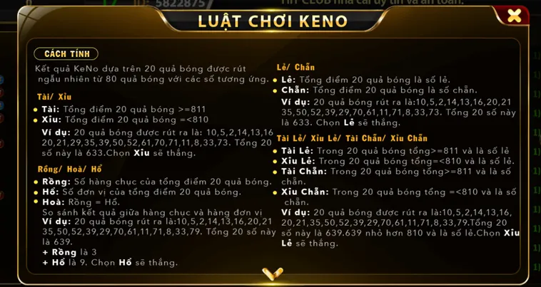 Trải Nghiệm Đỉnh Cao Cùng Tựa Game Keno Tại HitClub Thắng Lớn Mỗi Ngày