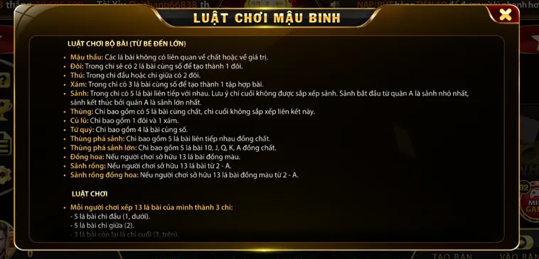 Mậu Binh Tại HitClub Sân Chơi Bài Đỉnh Cao Dành Cho Các Cao Thủ
