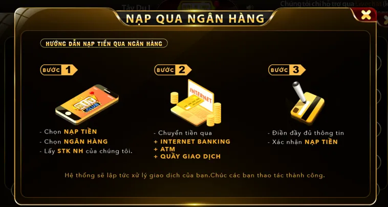 Hướng Dẫn Nạp Tiền HitClub Qua Tài Khoản Ngân Hàng Nhanh Chóng An Toàn Cho Game Thủ Chuyên Nghiệp