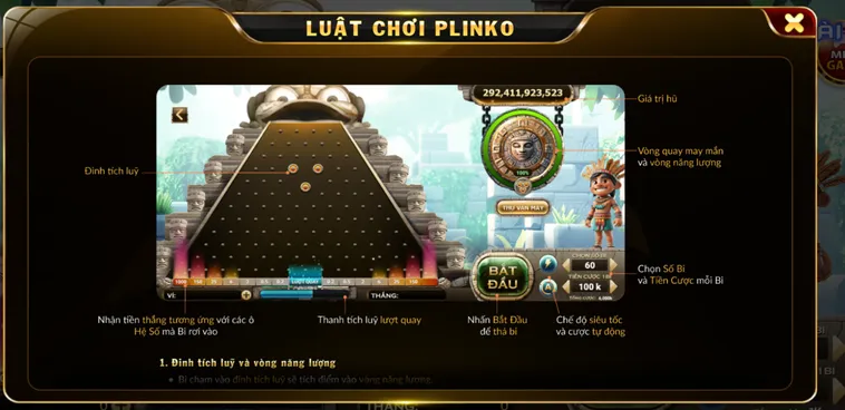 Khám Phá Trò Chơi Plinko Tại HitClub Thắng Lớn Với Tỷ Lệ Thưởng Cao