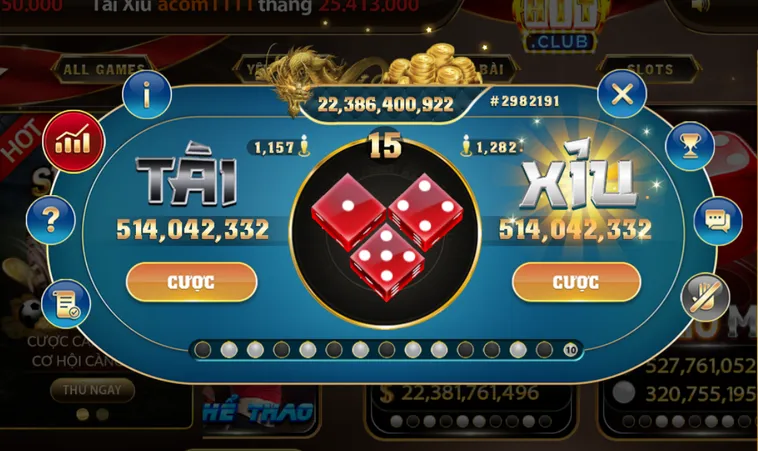 Khám Phá Siêu Phẩm Casino Tài Xỉu Tại HitClub Thắng Lớn Mỗi Ngày
