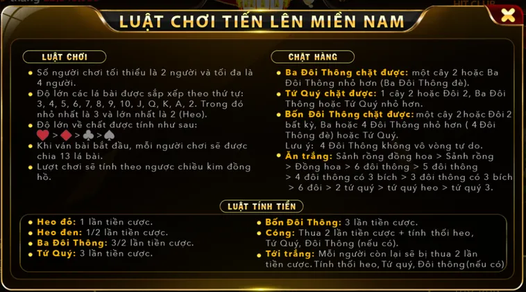 Chinh Phục Đỉnh Cao Tiến Lên Miền Nam Tại HitClub Với Chiến Thuật Siêu Đẳng